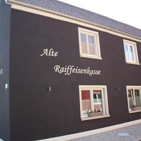 Apartment Alte Raiffeisenkasse Rothenburg Ob Der Tauber Exterior foto