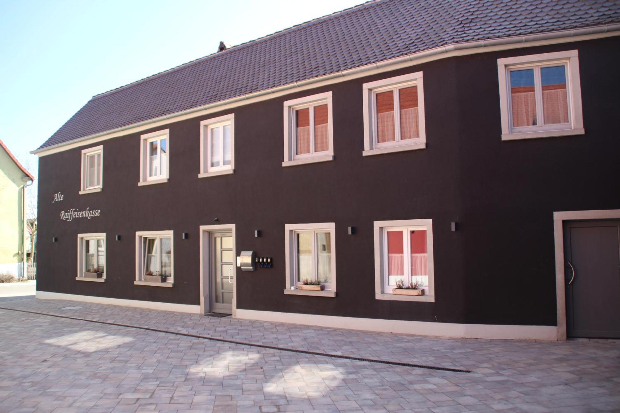 Apartment Alte Raiffeisenkasse Rothenburg Ob Der Tauber Exterior foto